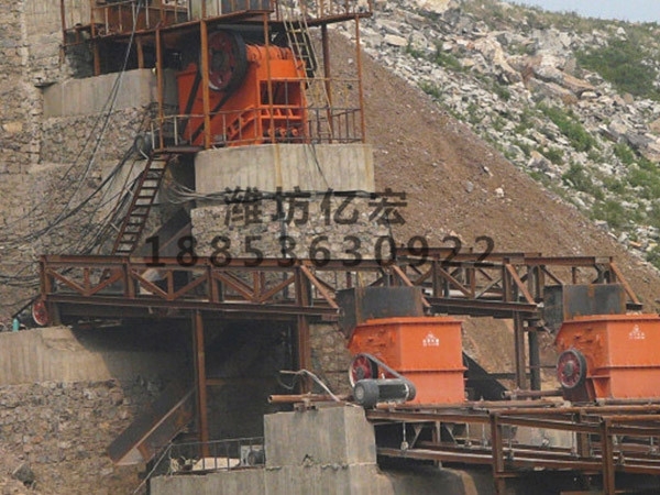 時產800噸石子生產線